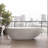 71'' x 35'' Soaking Solid Surface Bathtub-90903928