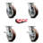 4 Piece Poly on Polyolefin Caster Set