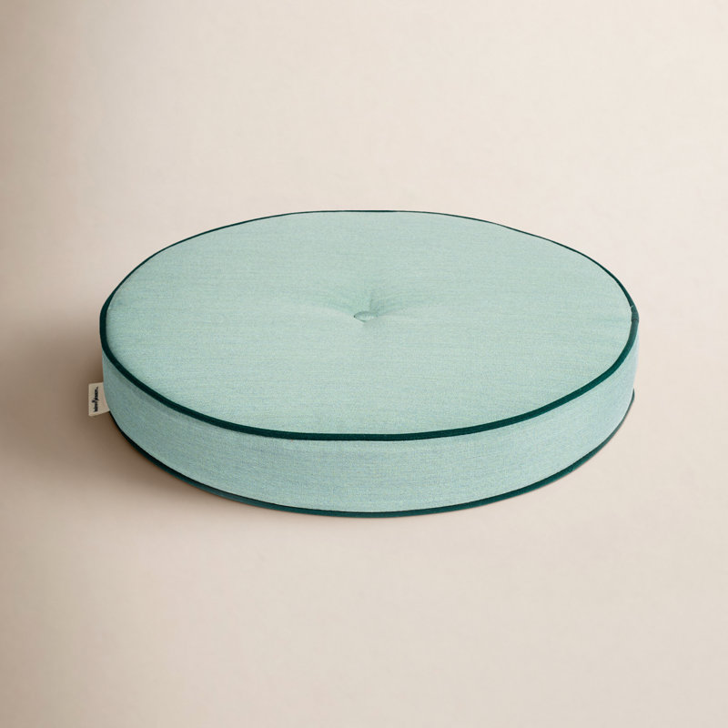 Rivie Outdoor Seat Cushion, Green