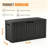 Emperic Design 43.3'' W 75 Gallon Water Resistant Resin Lockable Deck Box-111120250
