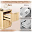 45.59cm W Bedside Table-403880942