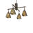 Valley View Mission 4 - Light Antique Brass Unique/Statement Pendant