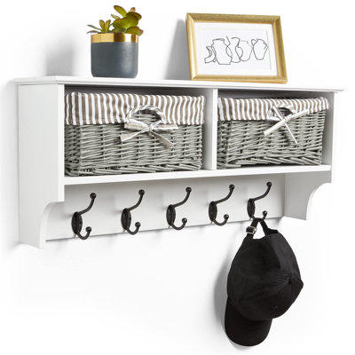 Alirra Wall Mounted Coat Rack