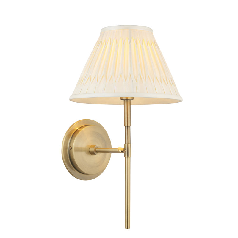 Eyal Armed Sconce, Antique Brass