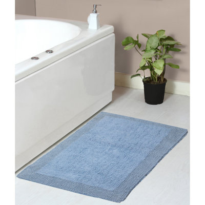 Tapis de bain réversible de couleur unie BRUSS