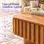 Table basse 31,5 ", table basse carrée avec rangement-1263377697