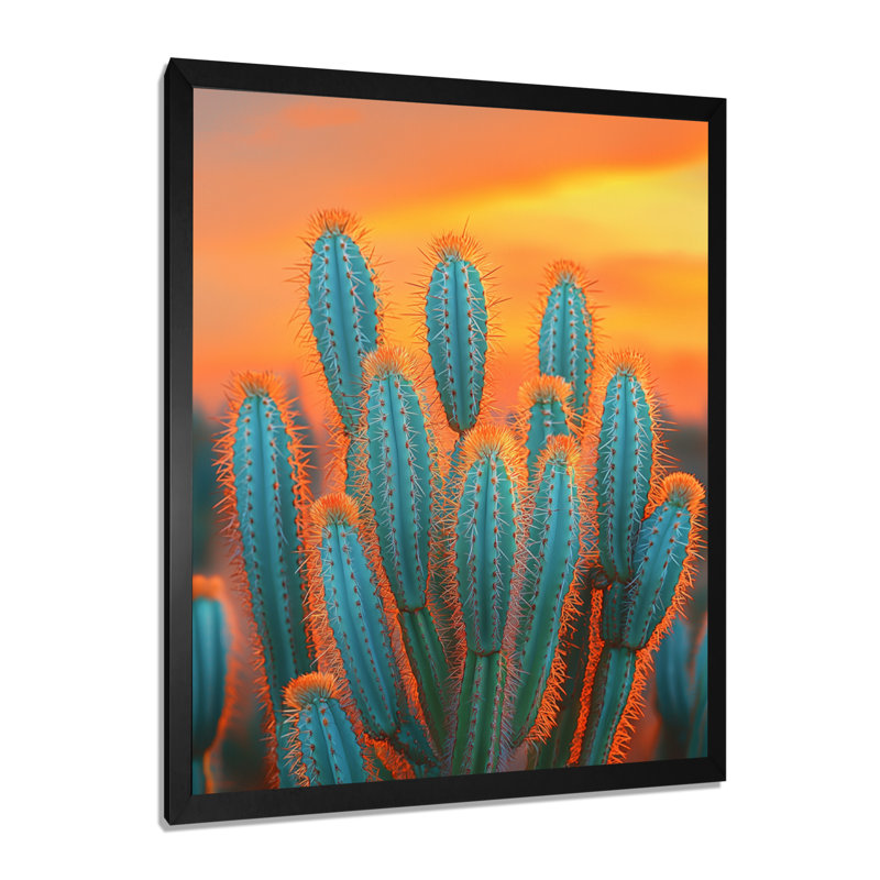 Mariques - art mural sur toile florale, H 20 po x l 12 po, Reproduction encadrée sans passe-partout, Noir, noir, noir, noir