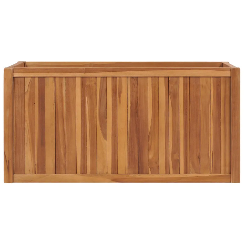 Clardy Wood Raised Garden Bed, 50cm H x 100cm W x 50cm D