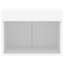 Baro Unfinished TV Stand with Fireplace Included-390939364