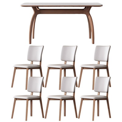 Modern Simple Durable Rock Slab Dining Table