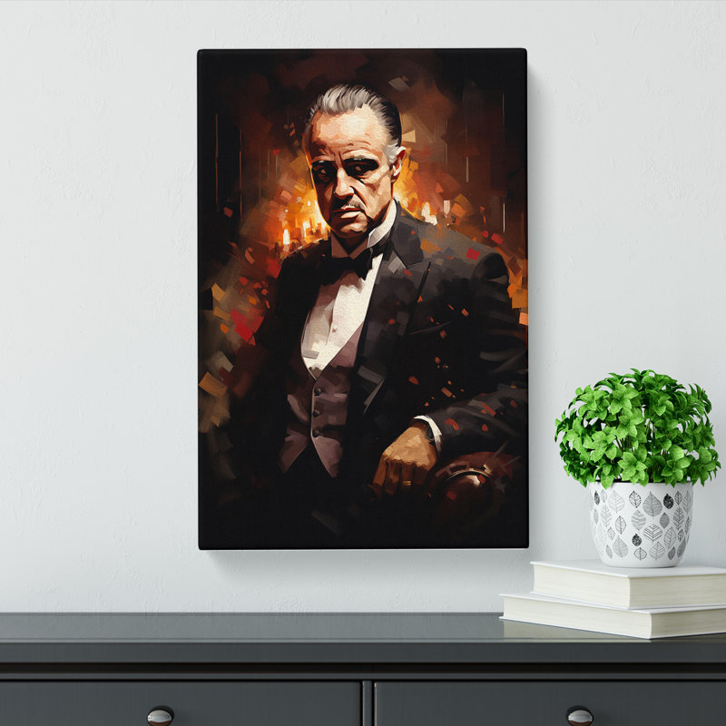 The Godfather Informel - Wrapped Canvas, 76cm H x 50cm W x 3cm D
