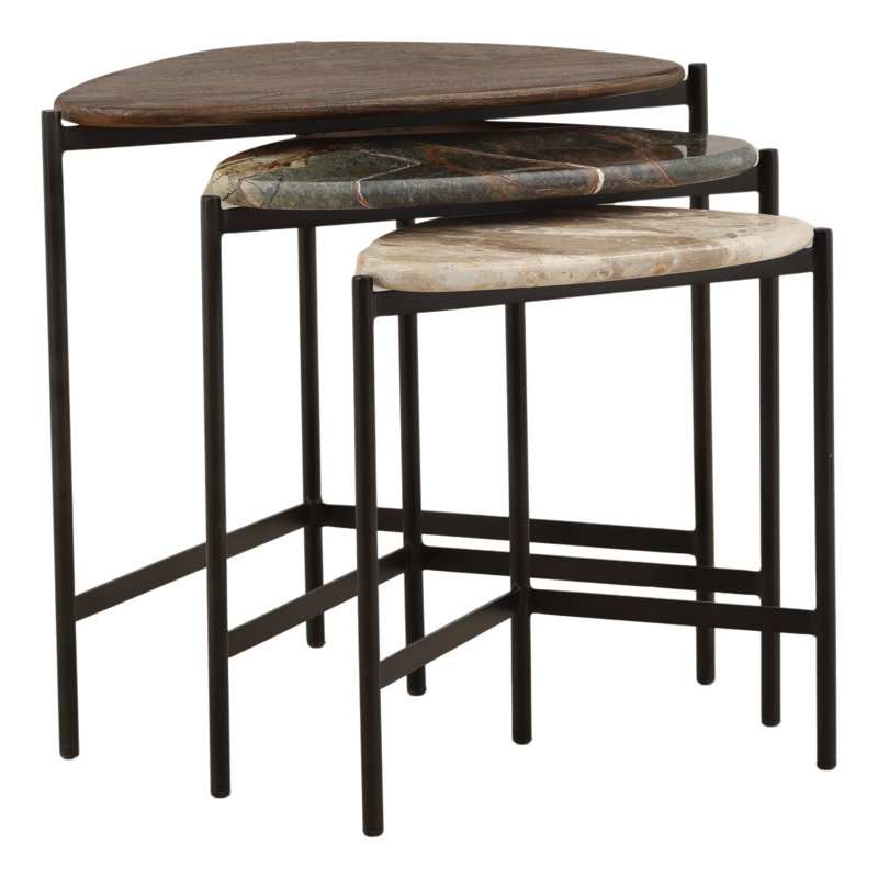 Ensemble de 3 tables gigognes Viremont