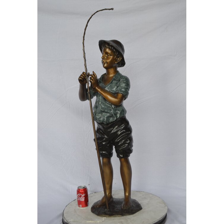 Fisher Boy - Timeless Bronze Statue - Art of Bronze