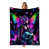 Neon Fairy Skull