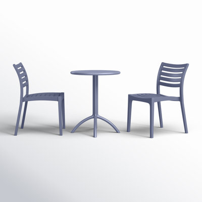 Jacinta 2 - Person 23.6" Bistro Set