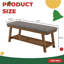 Banc de rangement élégant avec siège rembourré - Banc de chambre à coucher, d'entrée et de salon moderne, capacité de 350 lb, facile à assembler-131633184