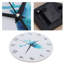 Horloge murale silencieuse de style européen rétro de 29 cm, sans tic-tac, pour la décoration du salon et de la chambre.