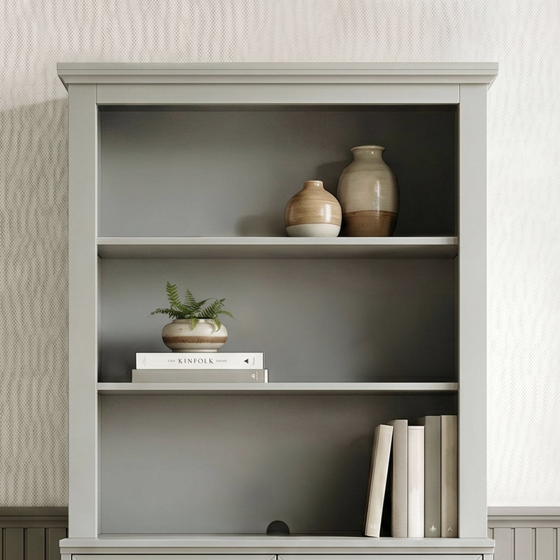 Huche en bois Martha Stewart Bedford, Gray