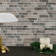 Taos Interlocking Pattern 12.5 in. x 13.25 in. Glass Mosaic Tile