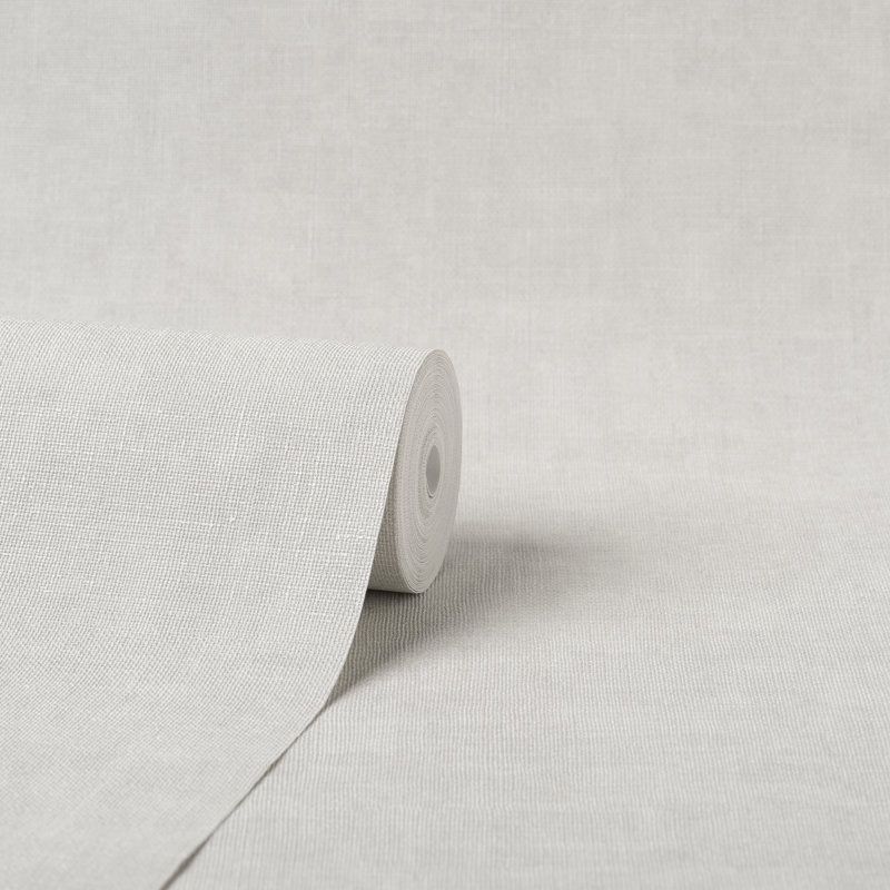Milano Hessian Textured Wallpaper, Ivory