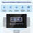24.3 In. 320 Lbs. Built-in Ice Maker with Flip-Up Door, Water Filter, Scoop, and 55 Lbs. Storage Bin