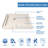 Flex 32" x 74.75" Square Pivot Shower Enclosure with Base Included-39634929-39634937