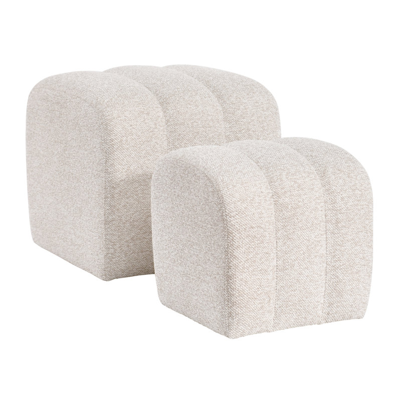 Ensemble de repose-pieds emboîtable Nestable, Gruau