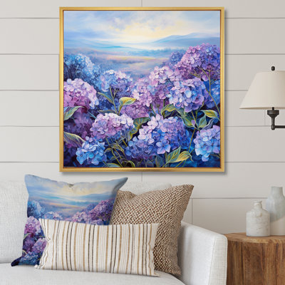 " Purple Hydrangea Paradise Flowers "
