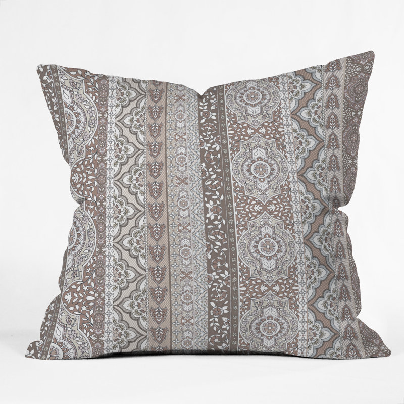 Coussin décoratif à rayures st hill farah aimee, 16 po x 1 po