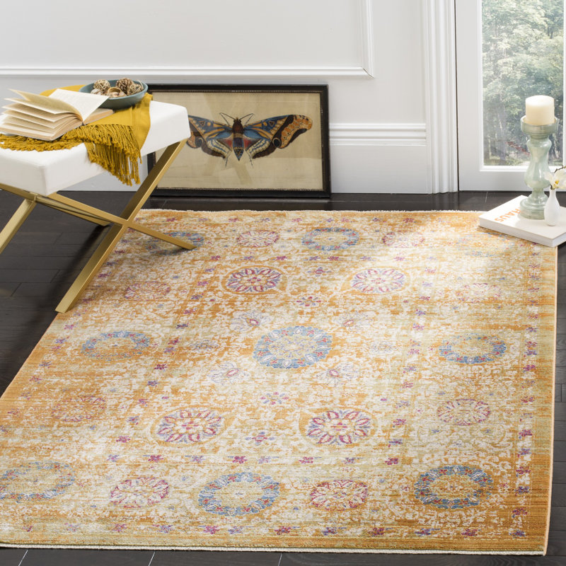 Smead Performance Oriental Rug, Rectangle 9' x 13'