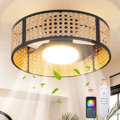 30cm Ceiling Fan with LED Lights