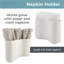 Porte-serviette pour table Papier de cuisine Serviette en lin Serviette verticale Stand Up