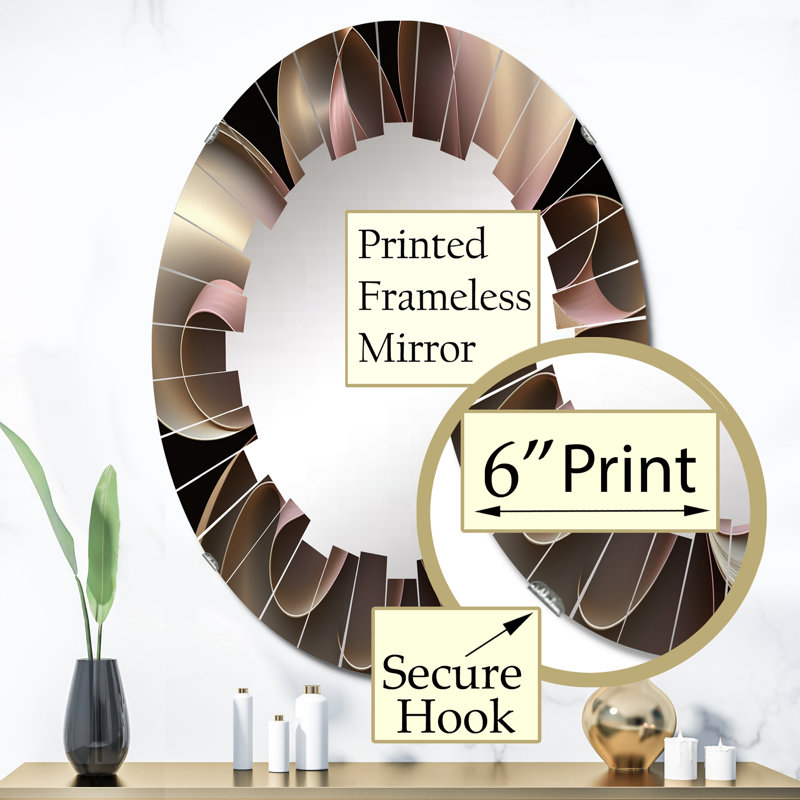 Corindi Oval Mirror, 36" x 24"