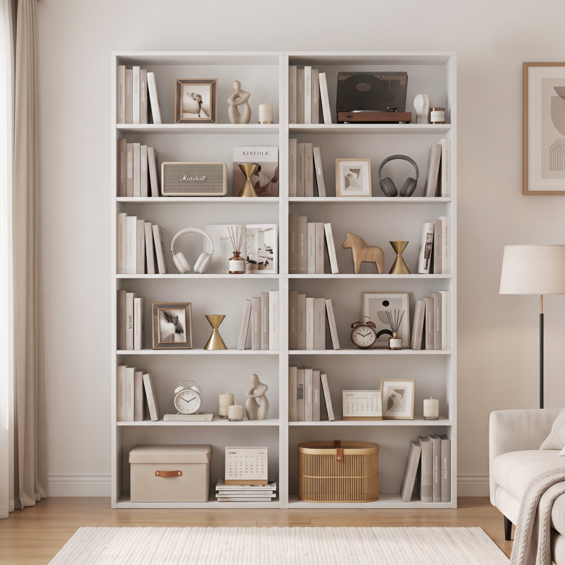  Bibliothèque standard H 70,9 "Emedio , Blanc