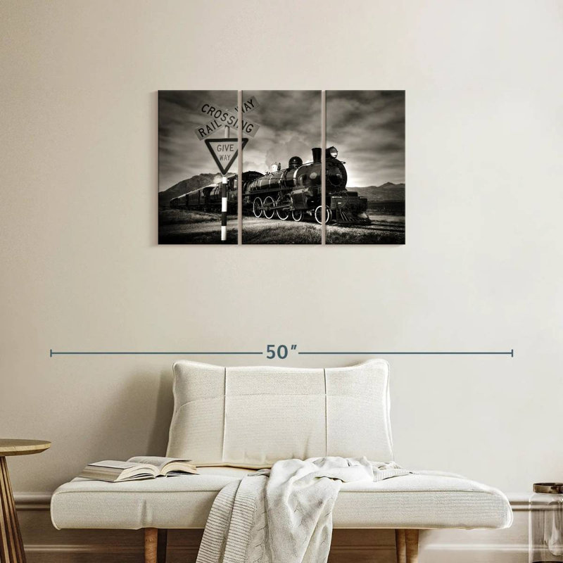 Mehar Rail Crossing, 20" H x 33" W