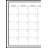 Adhésif décoratif tableau blanc calendrier