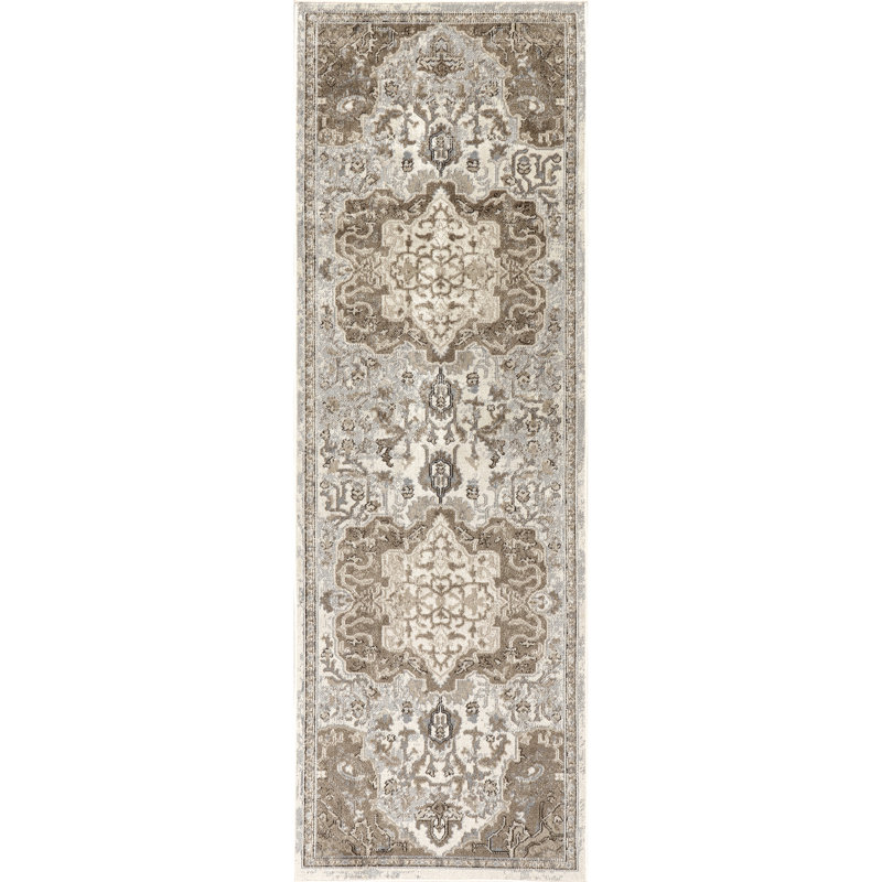 Cady SpinClean Machine Washable Transitional Area Rug, Runner 2'6" x 8'
