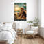 «Bengal Cat Beach Life» - Reproduction de rectangle 1 pièce, Bengal Cat Beach Life sur toile-2045070020