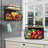 Magnetic Spice Rack Shelf Kitchen Cabinet Organizer For Fridge With Wood Lid Set Of 2