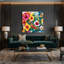 «Hawaiian Flower Brights», art mural sur toile beige-592976687