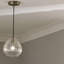 Shaver 1 - Light Clear Teardrop Pendant
