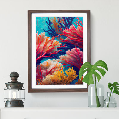 Colourful Coral Reef No.1 - Wall Art