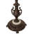 63" High Urn Handle Floor Base