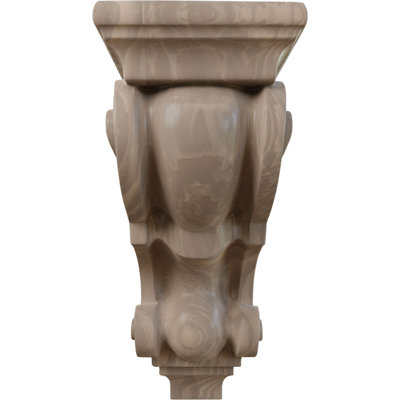 Corbeaux de bois prêts à être peints ou teints - H 10 po x l 5 po