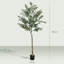 HOMCOM Decorative Artificial Plant Silk Olive Tree 6ft/ 180cm