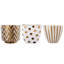 Ensemble de bougies votives 3 pièces Maughan Bling