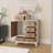 Storage Cabinet With Retro Handle