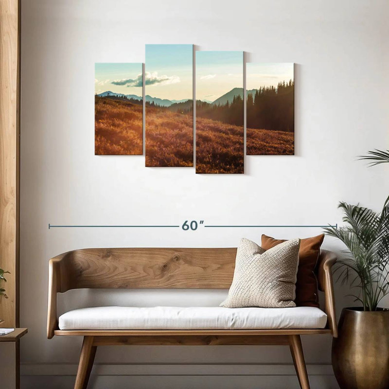 Alvord North Cascade Range Sunrise, H 27 po x l 43 po