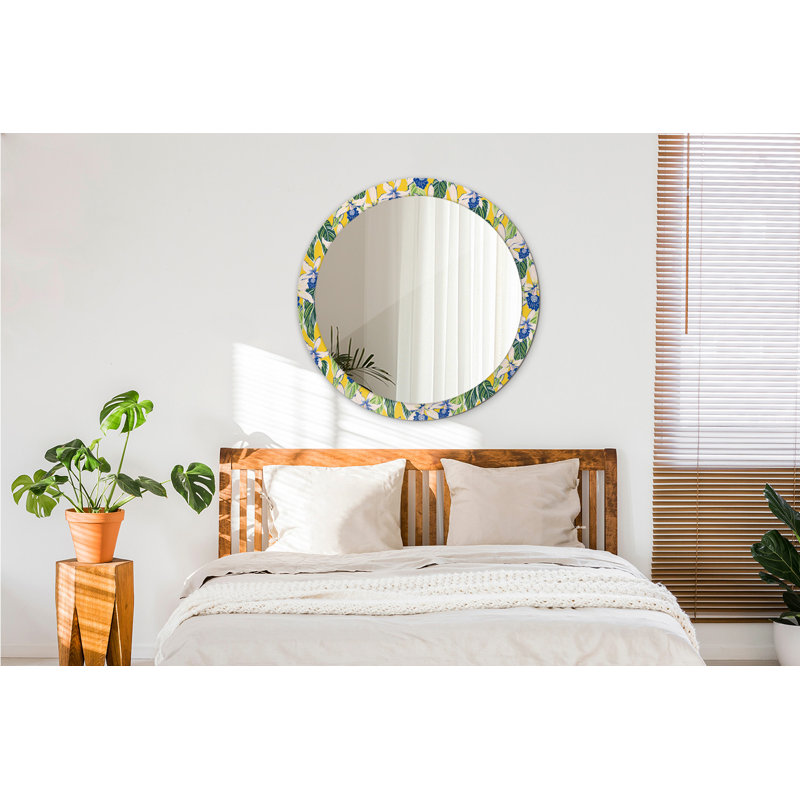 Huldar Glass Flat Wall Mirror