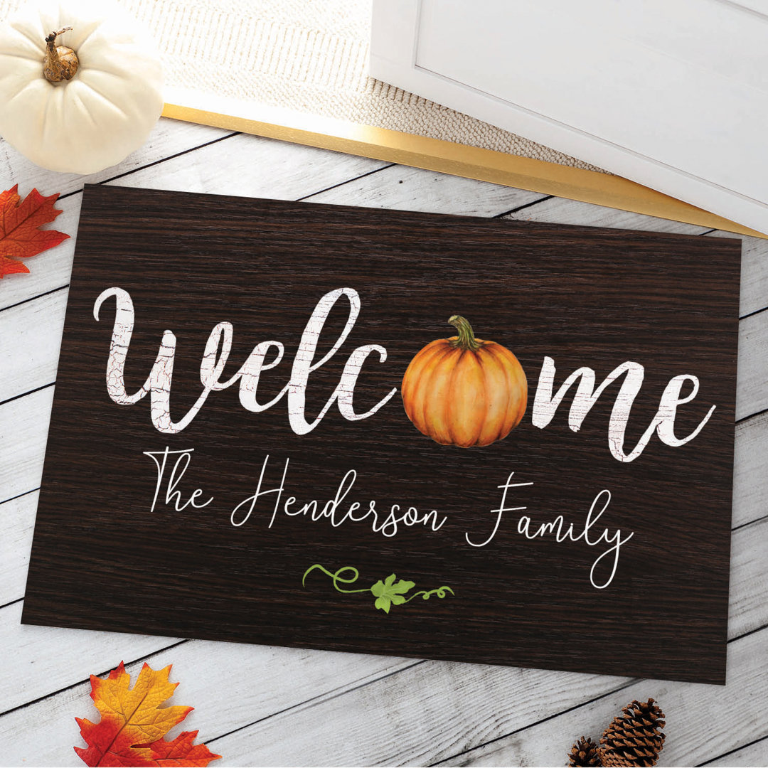 Betsayda Name Printed 27" L x 0.25" W Non-Slip Outdoor Door Mat Trinx 